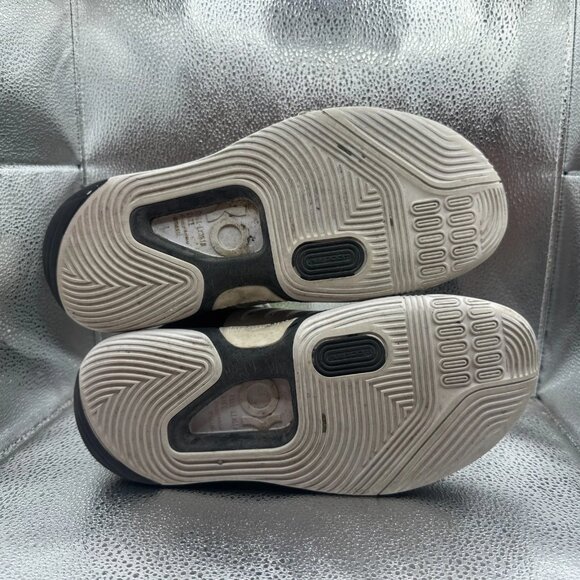 Size 8.5 Nike KD14‎ TB Black White Volt Panda Basketball Shoes DA7850-001 main image 9